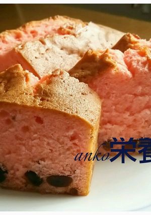 ★桜と甘納豆★のパウンドケーキ-レシピのメイン写真