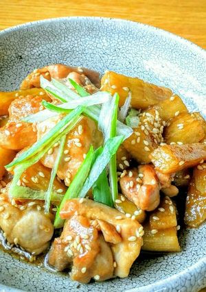 長芋と鶏肉のきんぴら-レシピのメイン写真