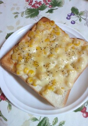 味噌マヨコーントースト♪-レシピのメイン写真