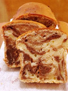 チョコバタークリームチーズパウンドケーキ-レシピのメイン写真