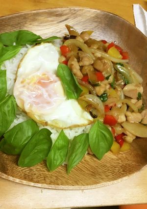 タイ米とバジルで本格ガパオライス-レシピのメイン写真