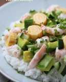 カリフォルニア巻き風ちらし寿司