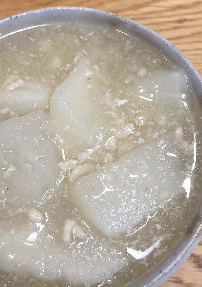大根とたっぷり生姜と鶏挽肉のスープ煮-レシピのメイン写真