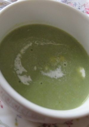 これはおいしい♪えんどう豆のポタージュ♪-レシピのメイン写真