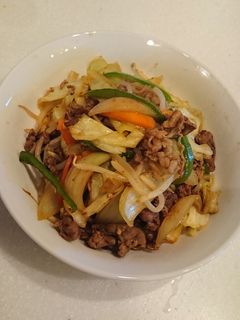 ハンバーグソースにもなる☆野菜炒めダレ-レシピのメイン写真