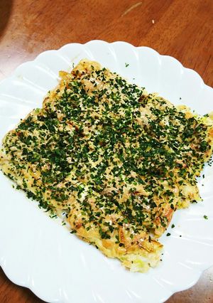 鶏むね肉を使って☆カリふわお好み焼き風-レシピのメイン写真