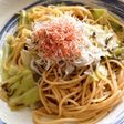 しらすと塩昆布の和風ワンポットパスタ