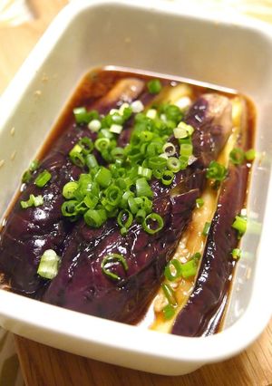 レンジで焼きなす　お店の味に仕上がります-レシピのメイン写真