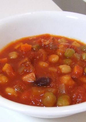 ’食べるスープ’ミネストローネ-レシピのメイン写真