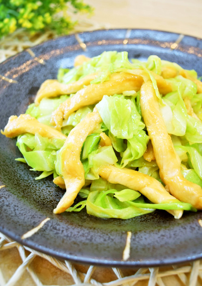 簡単♡鶏むね肉とキャベツの炒め♪-レシピのメイン写真