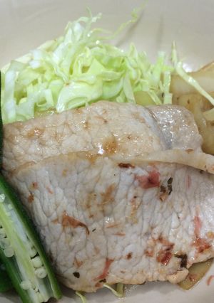 山海ぶしで簡単!梅肉生姜焼き-レシピのメイン写真
