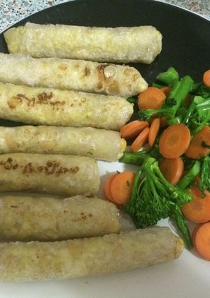 余ったライスペーパーで豆腐ロール-レシピのメイン写真