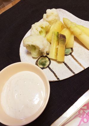 豆腐クリームのバーニャカウダソース-レシピのメイン写真
