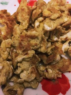 塩こしょう味の炒り卵-レシピのメイン写真