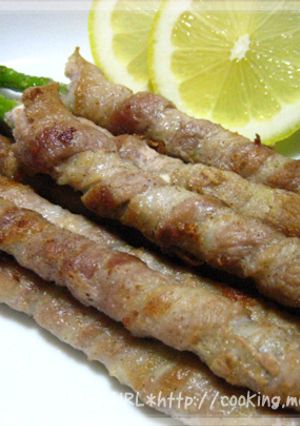 ロングなアスパラの肉巻き✿-レシピのメイン写真
