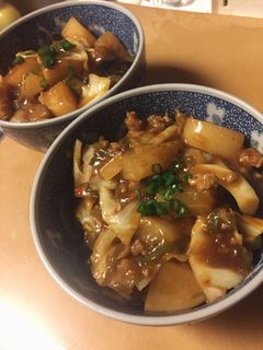 豆腐の代わりに大根で麻婆丼-レシピのメイン写真