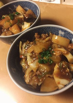 豆腐の代わりに大根で麻婆丼-レシピのメイン写真