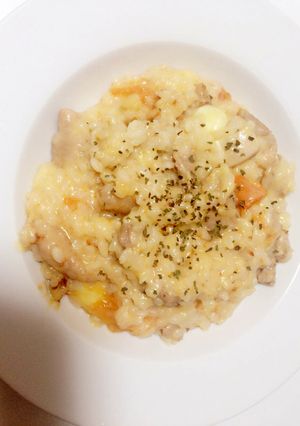 チキンとトマトの豆乳チーズリゾット-レシピのメイン写真