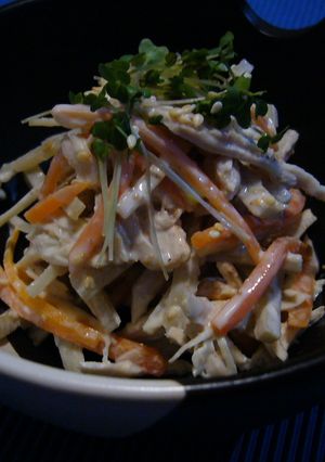 鶏ごぼうサラダ-レシピのメイン写真
