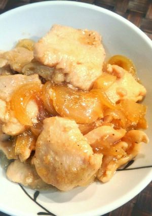 柔らかすぎる！鶏むね肉の生姜焼き♪-レシピのメイン写真