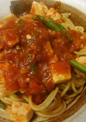 かけるトマトでカジキマグロのパスタ-レシピのメイン写真
