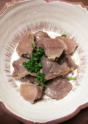 砂肝のアヒージョ-レシピのメイン写真
