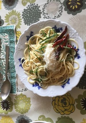 ノビル入りペペロンチーノ-レシピのメイン写真