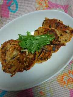 豆腐と昆布の佃煮de豆腐バーグ♪-レシピのメイン写真