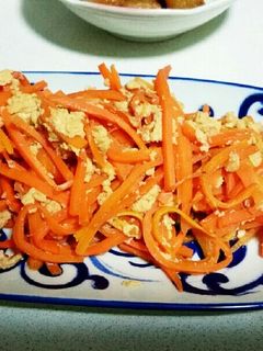 ルクエで簡単人参シリシリ-レシピのメイン写真