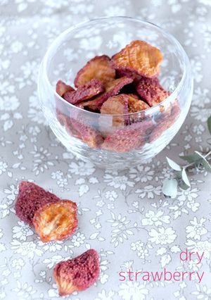 ドライストロベリー＆いちごシロップ-レシピのメイン写真
