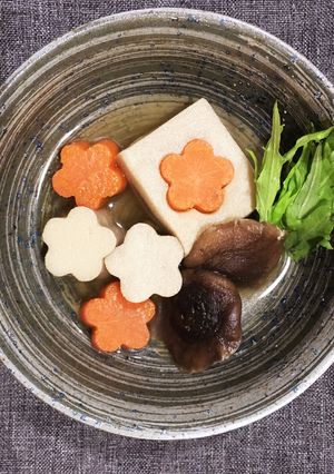 かわいい高野豆腐♡-レシピのメイン写真