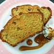 HMで抹茶きな粉のマーブルパウンドケーキ