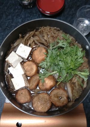 ヴィーガンすき焼き-レシピのメイン写真