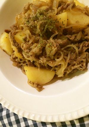 簡単☆新じゃが芋で洋風肉じゃが-レシピのメイン写真