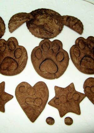 犬用キャロブクッキー♡うちの子バージョン-レシピのメイン写真
