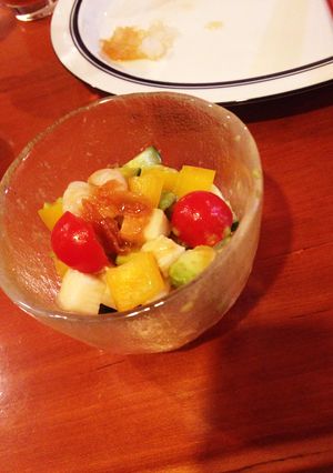 食感楽しむカクテルサラダ-レシピのメイン写真