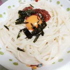 山海ぶし温玉うどん☆-レシピのメイン写真