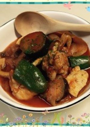 チキンのトマト煮☆カチャトーラ-レシピのメイン写真