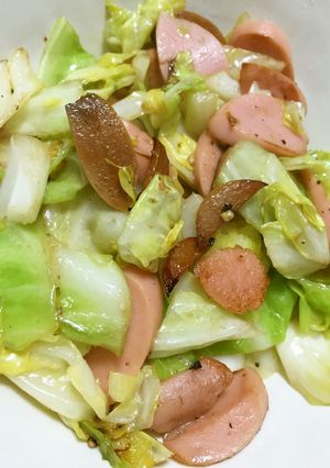 キャベツとニンニク醤油漬けのギョニソー-レシピのメイン写真