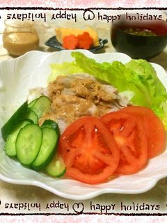 ♡豚しゃぶ用 美味しいごまダレ♡-レシピのメイン写真