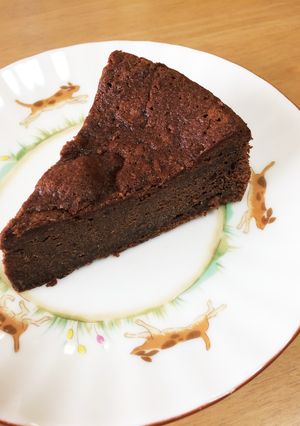 分離チョコでガトーショコラ-レシピのメイン写真