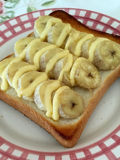 ばななマヨまよトースト☆-レシピのメイン写真