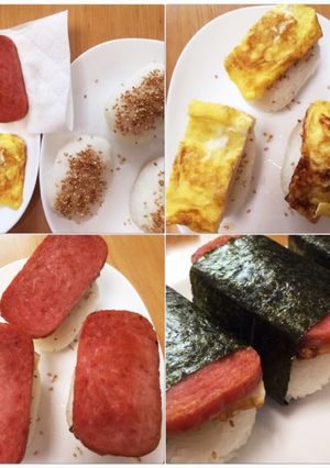 たまご&スパムむすび-レシピのメイン写真