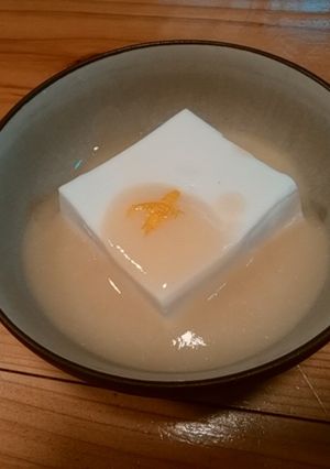 ゴマ豆腐の味噌だれ-レシピのメイン写真