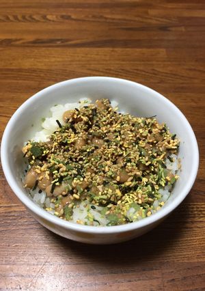 永谷園さんありがとう納豆ご飯-レシピのメイン写真