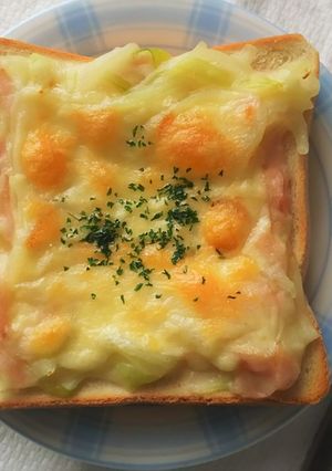 北海道・簡単オニオングラタントースト-レシピのメイン写真