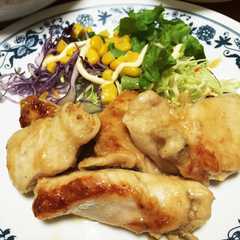 รูปของ 鶏むね肉のやわらかマヨ焼き