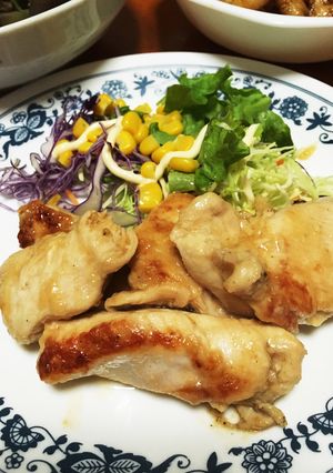 鶏むね肉のやわらかマヨ焼き-レシピのメイン写真