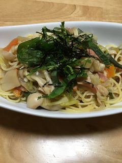 簡単!和風スープパスタ(*^^*)-レシピのメイン写真