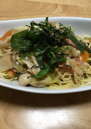 簡単！和風スープパスタ(*^^*)-レシピのメイン写真